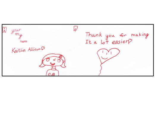 Testimonial for Southwest Dental Anesthesia. "Thank you for making it a lot easier."